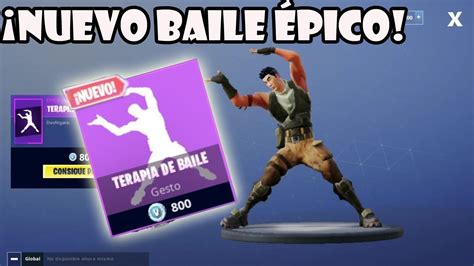 NUEVO BAILE ÉPICO EN FORTNITE TERAPIA DE BAILE Fortnite battle royale