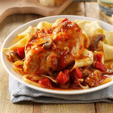 Pressure Cooker Chicken Cacciatore Recipe How To Make It Taste Of Home