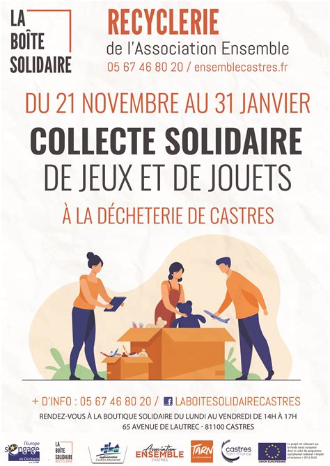 Collecte Solidaire De Jeux Et De Jouets Association Ensemble