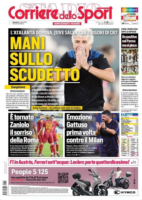 Newspaper Corriere Dello Sport Italy Newspapers In Italy Sunday S