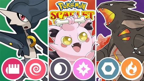 All Paradox Pokemon Have Leaked For Scarlet Violet With