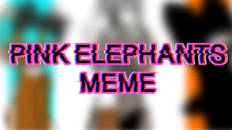 Pink Elephants ANIMATION MEME BlackLight FLASH WARNING YouTube