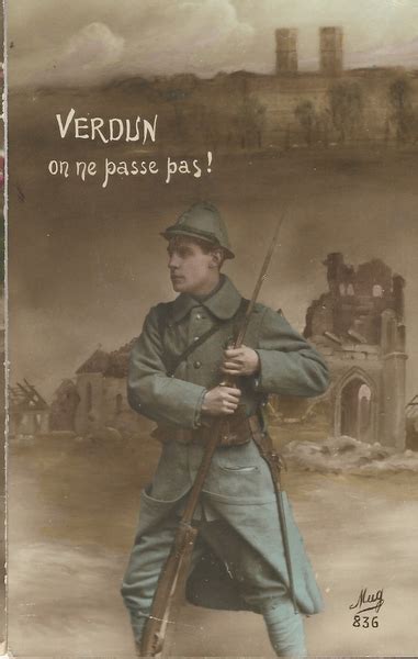 Verdun Verdun On Ne Passe Pas 24 Aout 1916 Correspondance