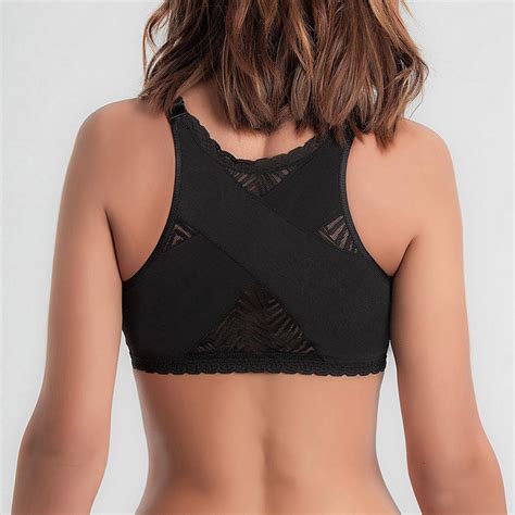 Soutien Gorge Maintien Sans Armature Noir Playtex Playtex Ideal Posture