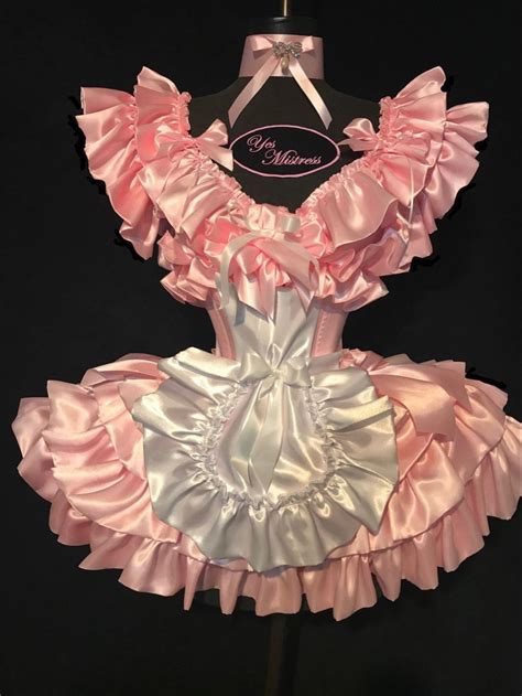 Sissy Maid Dresses Frilly Dresses Sissy Dress Satin Dresses Pretty