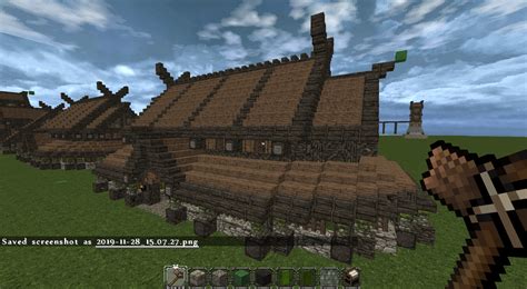 How To Build A Longhouse In Minecraft