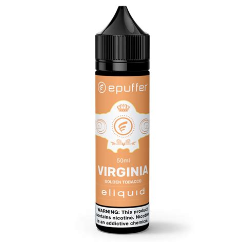 Virginia Tobacco Eliquid And Vape Liquid E Liquid Epuffer Vape