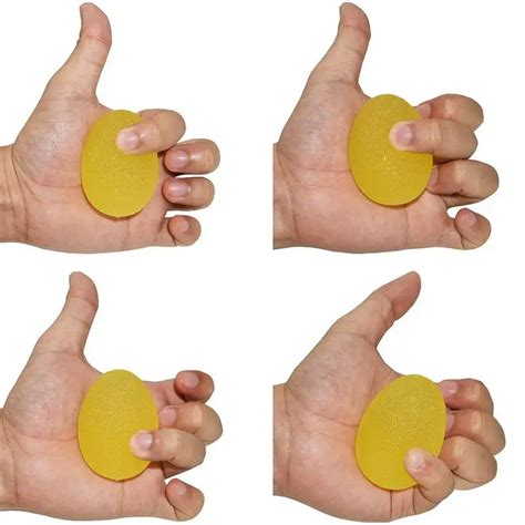 Soft Silicone Grip Ball Hand Exercise Ball Finger Strengthener For Hand