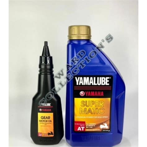 Jual Paket Oli Yamalube Super Matic L Oli Gear Gardan Yamalube Ml