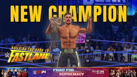 THE ROAD TO FASTLANE WWE 2K24 MY GM MODE Fight For Supremacy EP107