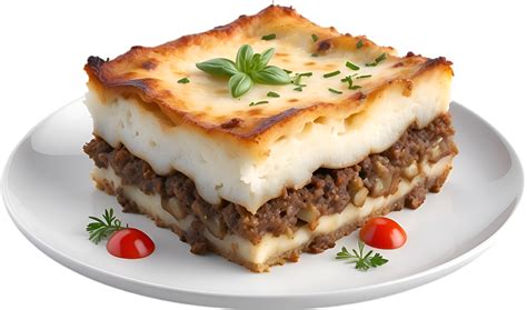 Ai Generated Delicious Looking Moussaka Ai Generated 36079901 Png