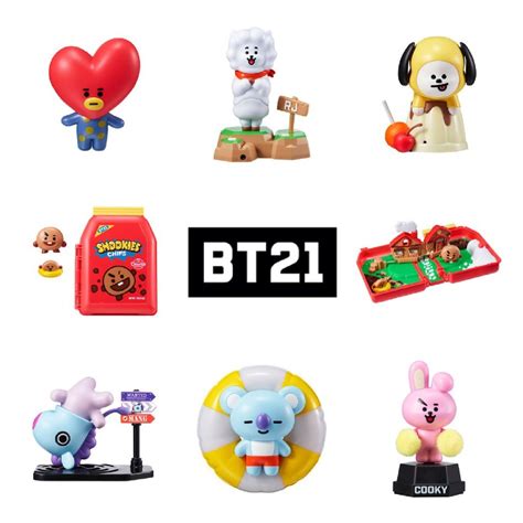 OFFICIAL BT21 Interactive Toy BTS BT21 V Jungkook Jimin RM Jin Jhope