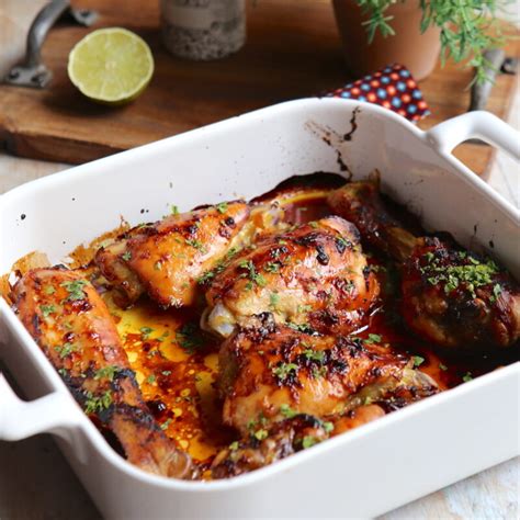 Cuisses De Poulet Au Miel Citron Et Herbes De Provence