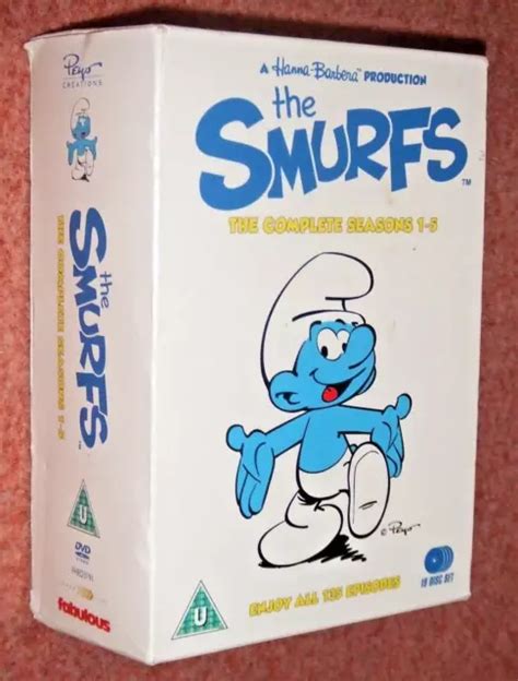 The Smurfs Complete Seasons Series Dvd Boxset Hanna Barbera