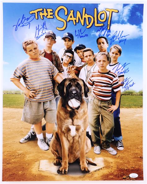 The Sandlot 16x20 Photo Cast Signed By 8 With Patrick Renna Grant