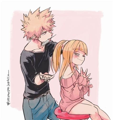 Bakugou Katsuki And Himiko Toga My Hero My Hero Academia Tsuyu Anime