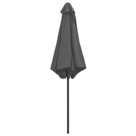 Atyhao Parasol D Ext Rieur Et M T En Aluminium X Cm Anthracite