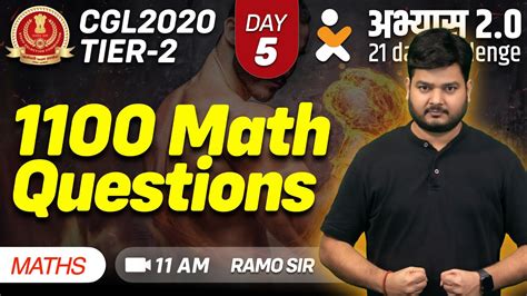 Am Day Maths Challenge Practice With Ramo Sir