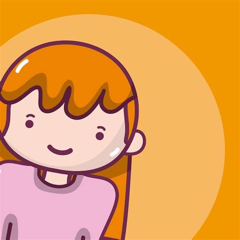 Perfil De Avatar De Mujer Vector Premium