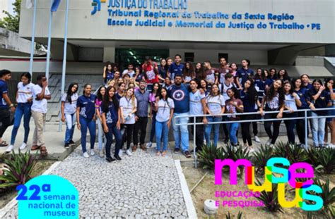 Memorial Do Trt Recebe Visita De Estudantes Como Parte Da Programa O