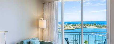 Beach Wing Ocean View 1 King Bed With Balcony Caribe Hilton