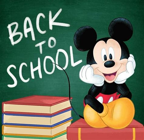 Mickey Mouse Back to School | Mickey mouse, Mickey, Friend cartoon