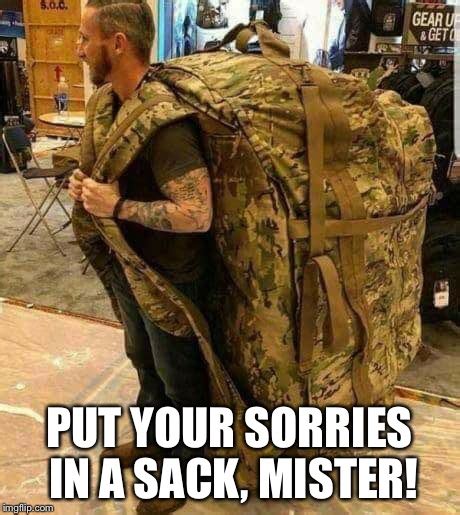 Big Ass Huge Camo Backpack Ruckzak Memes Imgflip