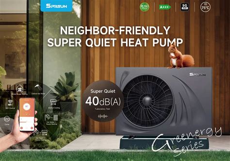 Sprsun R Greenergy Ultra Quiet Dc Inverter Air Source Heat Pumps