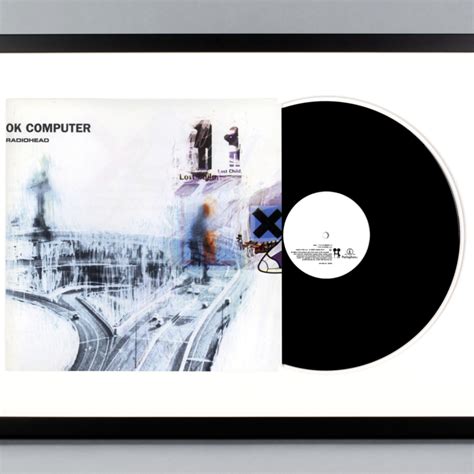 OK Computer - Framed Vinyl Album