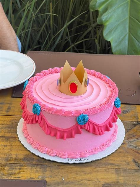 Bolo Princesa Peach Bolo De Anivers Rio Da Princesa Festa De Super