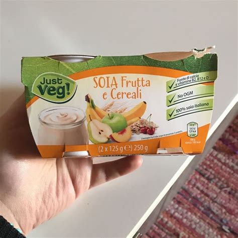 Just Veg Yogurt Soia Frutta E Cereali Review Abillion