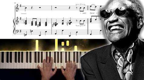 Ray Charles Georgia On My Mind Piano Sheet Music YouTube