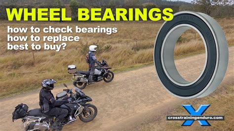 How To Check Replace And Maintain Motorbike Wheel Bearings︱cross Training Adventure Youtube