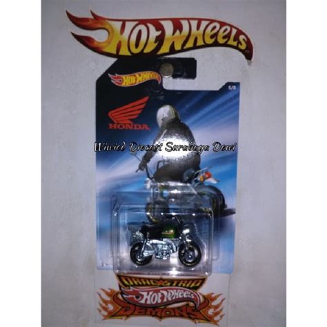 Jual AMC SHOP Hot Wheels EROR Honda Monkey Z Hijau Series Tampo Tangki Tanpa O TERLENGKAP