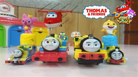 No71super Wings Thomas And Friends Tayo Garage Pororo トーマス