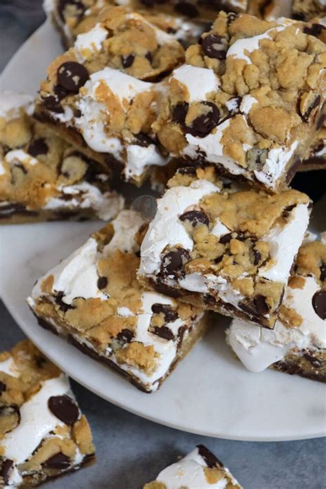 S Mores Cookie Bars Jane S Patisserie