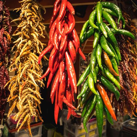 Dried Chili Peppers Wall Art | Photography