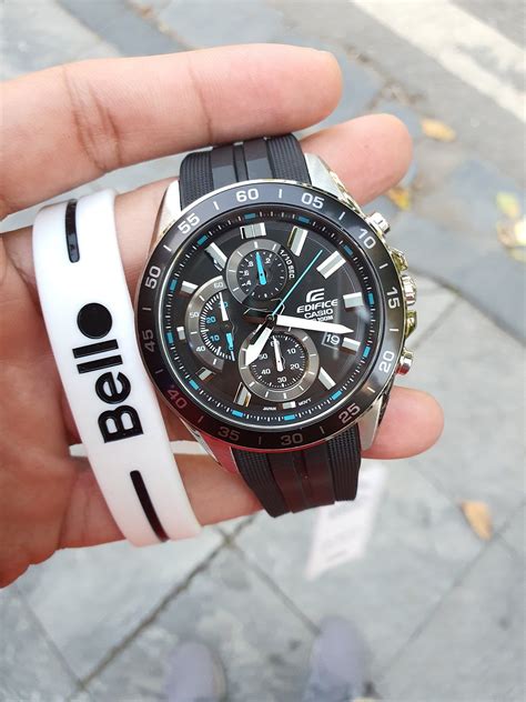 Casio Edifice Efv P Avudf Uy T N T Tem V Ng Ch Ng Gi B