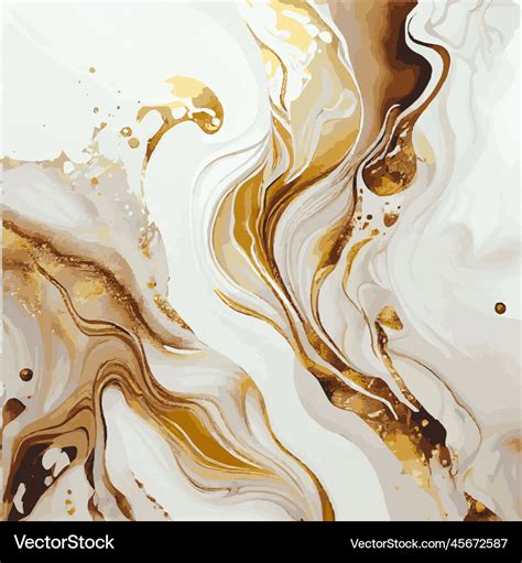 Marble texture design colorful white gold Vector Image