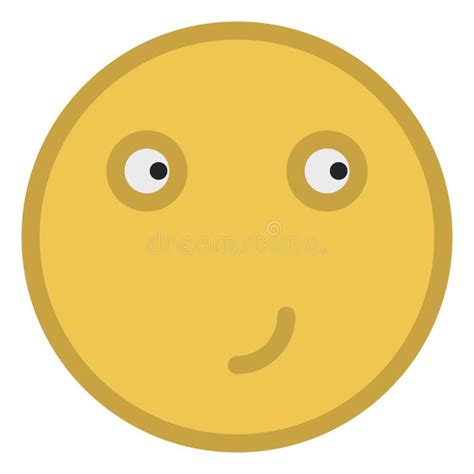 smug smiley face stock illustrations  smug smiley face stock