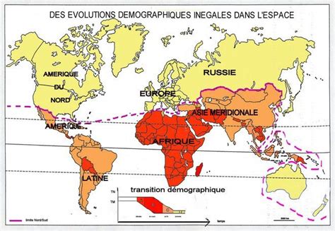 Une croissance démographique variable selon les régions Histoire géo