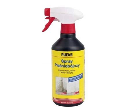 Pufas Spray Pleśniobójczy 500ml Opinie i atrakcyjne ceny na Ceneo pl