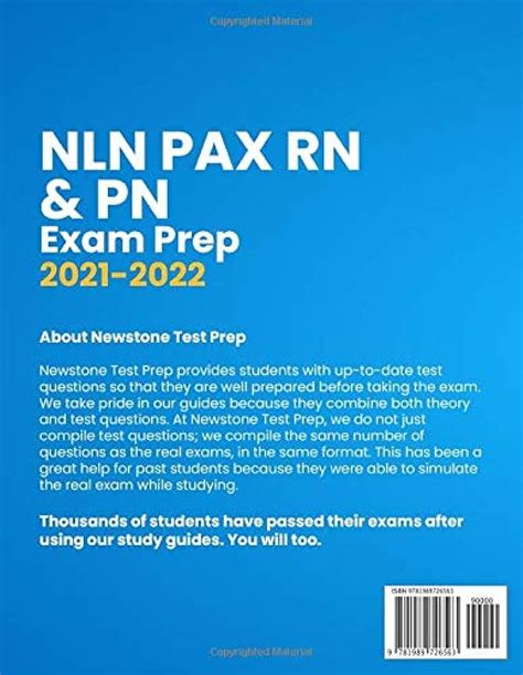 NLN Pax Science Practice Questions 2023 Nln Pax Science