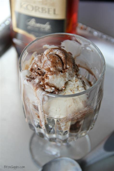 Brandy Alexander Ice Cream - Bitz & Giggles