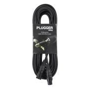 Plugger Easy DMX XLR XLR 10m Τερματισμένο Καλώδιο DMX XLRM XLRF Cable 10m