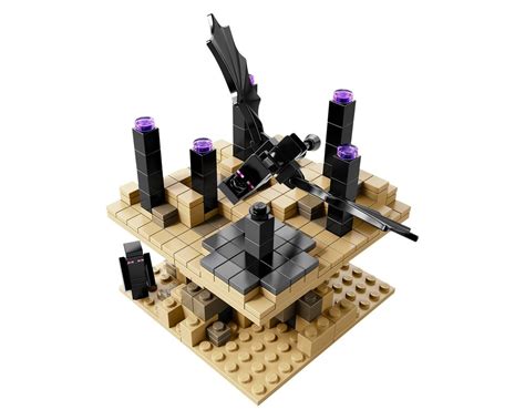 Lego Set Micro World The End Minecraft Rebrickable