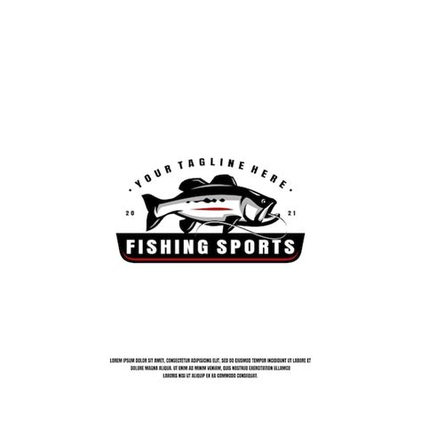 Premium Vector Fishing Logo Template