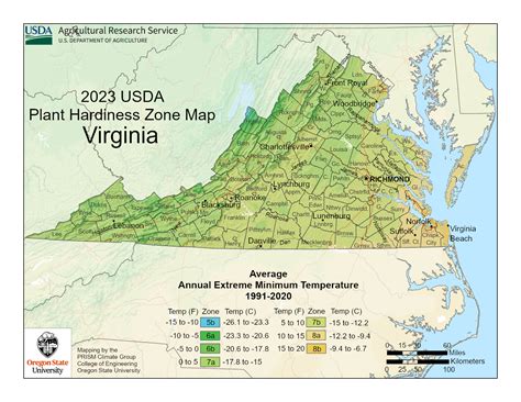 Usda Plant Hardiness Zone Map For Virginia Gardening Know How