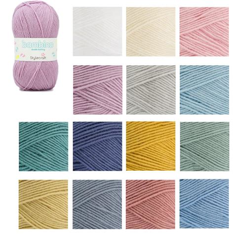 Stylecraft Bambino DK Baby Yarn 100g Ball