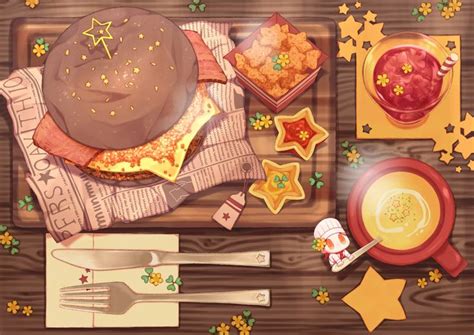 Pin By Noir On Anime Food And Illustration Food Illustration Art